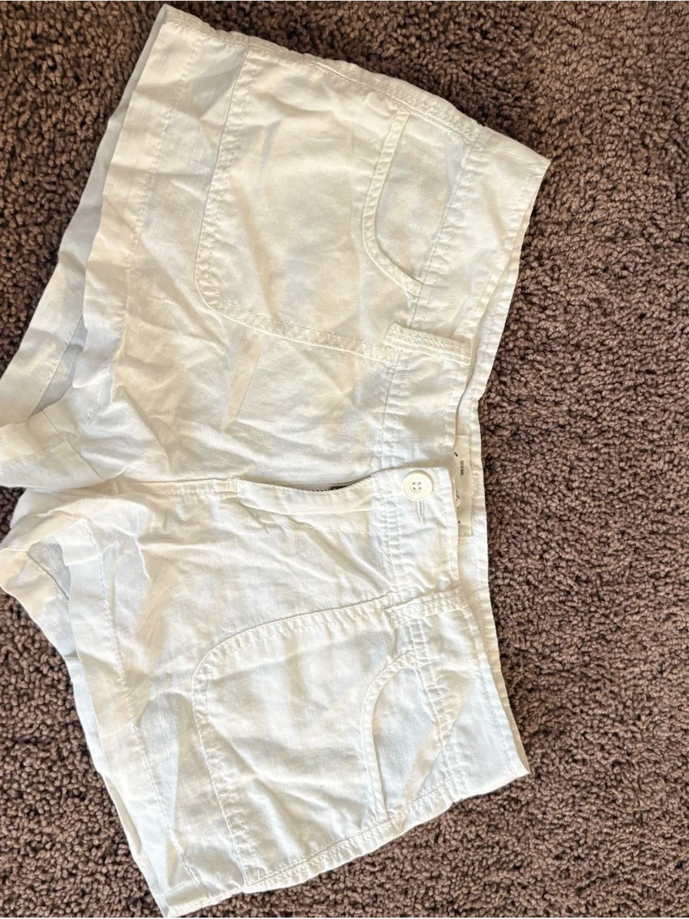 Y2K Aeropostale White low rise Women's Shorts